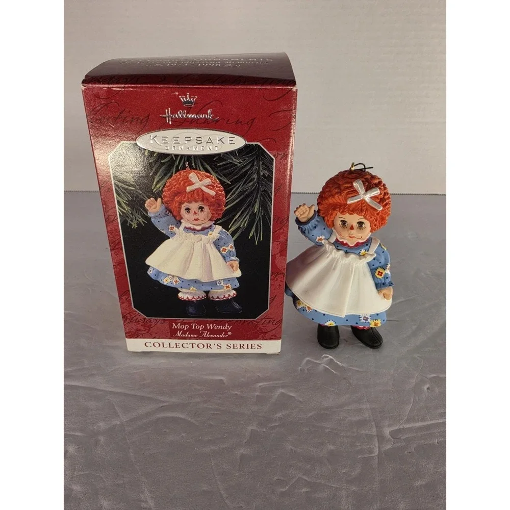 Hallmark Keepsake Mop Top Wendy Madame Alexander 1996 Ornament w/ Box QX6353